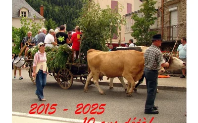 Les Amis de Bourg-Argental : 2015/2025… Dix ans déjà !