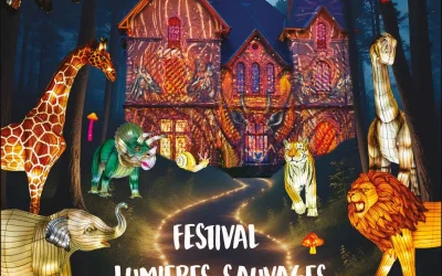 Une 4ème édition des Lumières Sauvages étincelante au Wow Safari Peaugres !