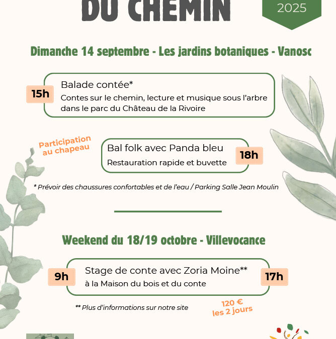 La Forêt des Contes en Vocance : La Fête du Chemin