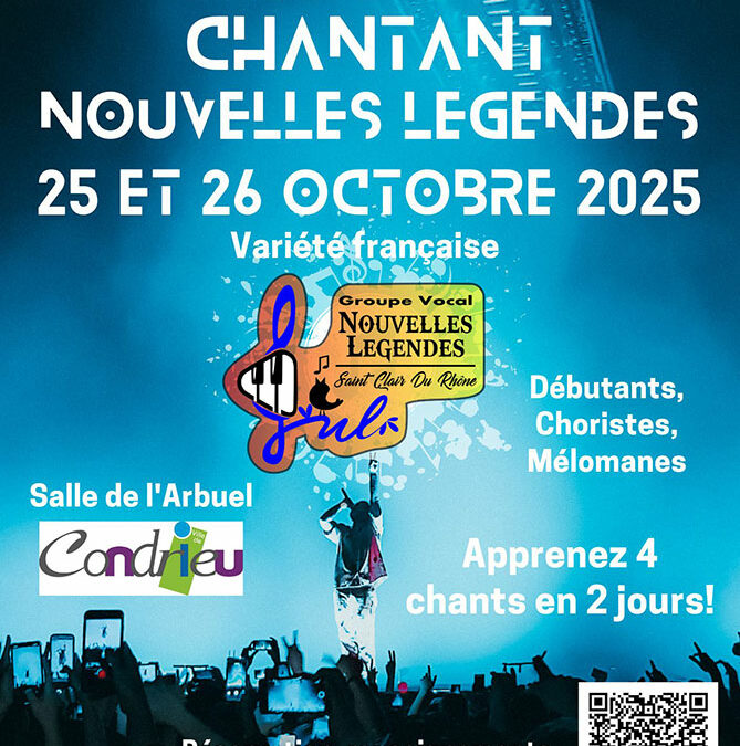 Nouvelles Légendes : 6ème Week-End Chantant