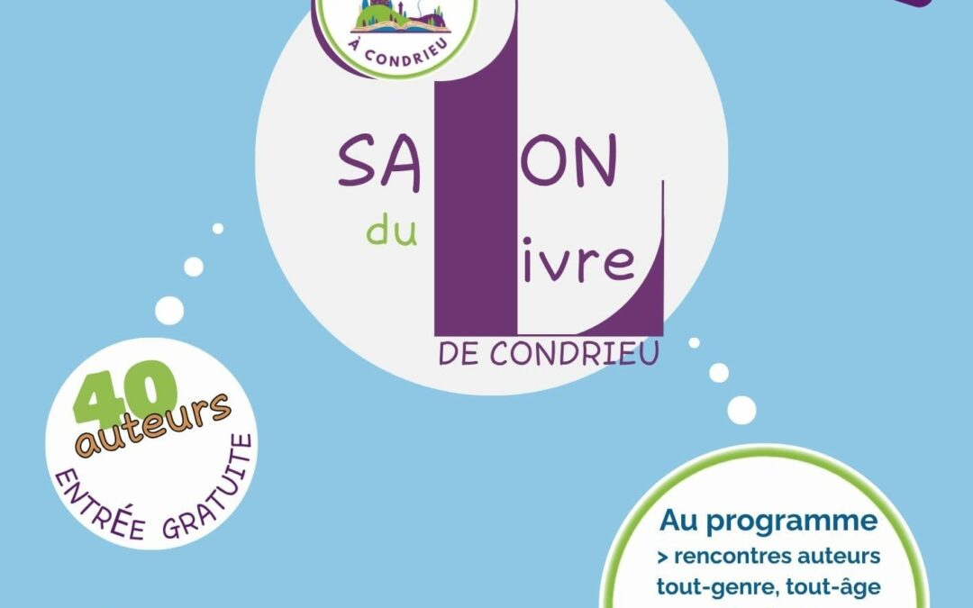 1er Salon du livre de Condrieu