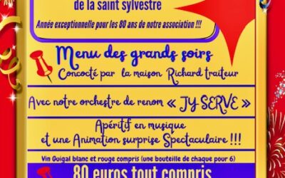 Amicale Laïque : Réveillon 2026