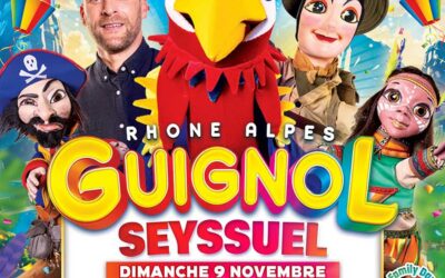 Guignol et Rio le perroquet