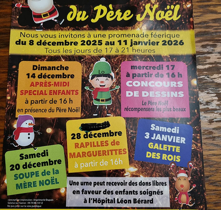 La cachette du Père Noël