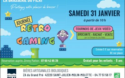La Brasserie du Pilat : Journée Rétro Gaming
