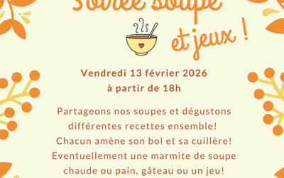 Soirée Soupe et Jeux