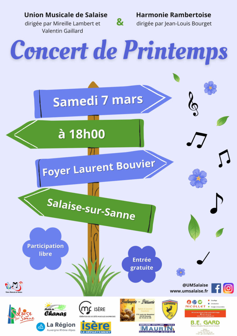 U.M.S. : Concert de Printemps