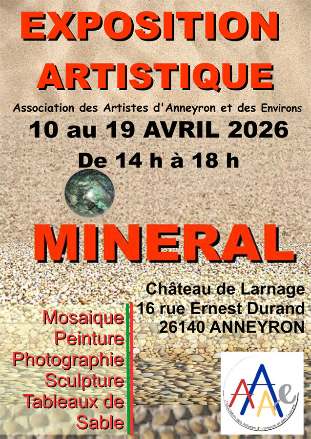 Exposition de printemps des Artistes d’Anneyron