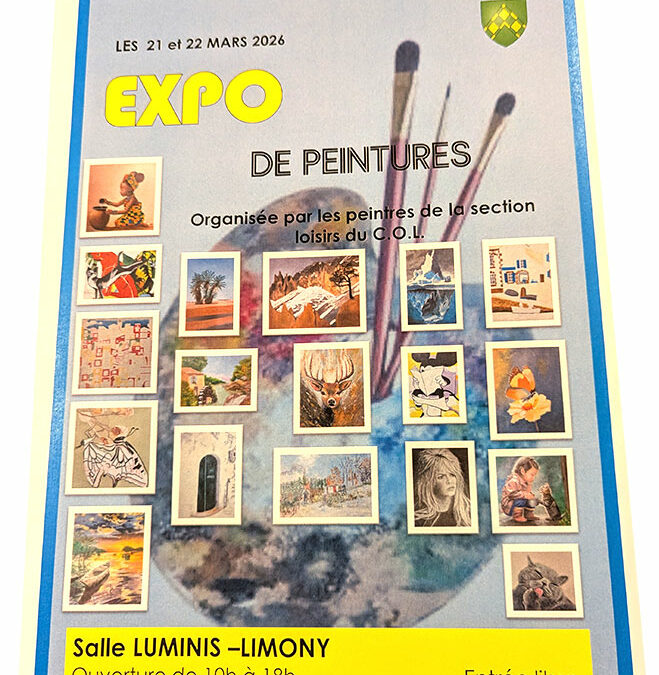 Expo de peintures à l’huile