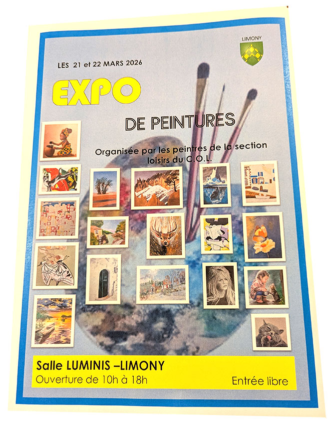 Expo de peintures à l’huile