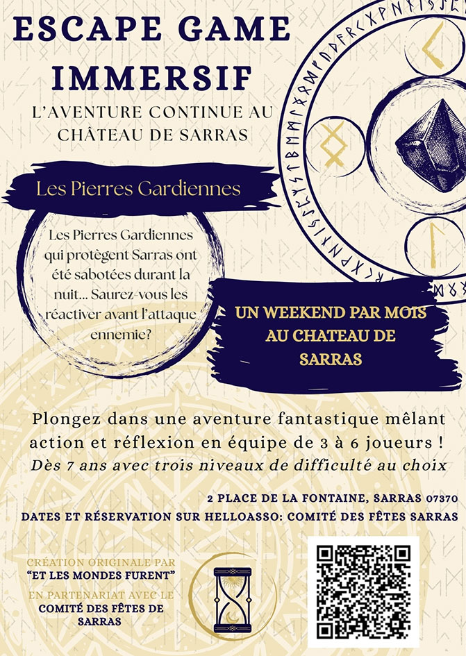 Escape Game « Les Pierres Gardiennes »