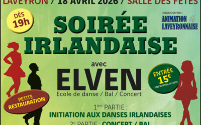 Soirée Irlandaise avec l&rsquo;orchestre Elven
