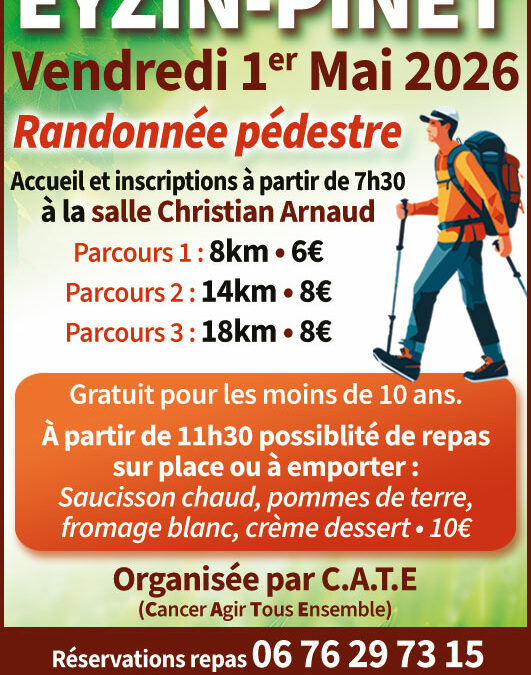 Randonnée Cancer Agir Tous Ensemble (C.A.T.E.)