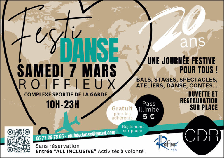 Club de Danse de Roiffieux : Festi Danse autour du monde