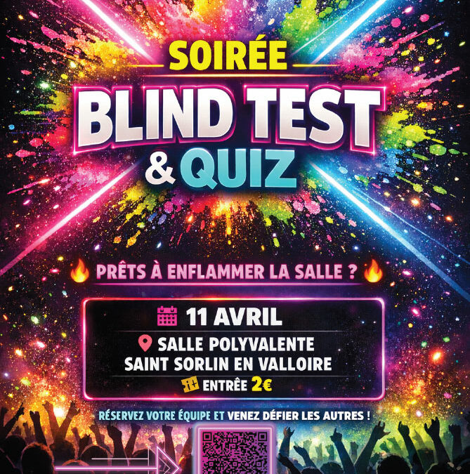 Soirée Blind Test & Quiz