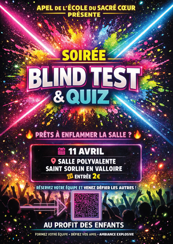 Soirée Blind Test & Quiz