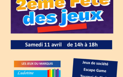 2ème Fête des jeux