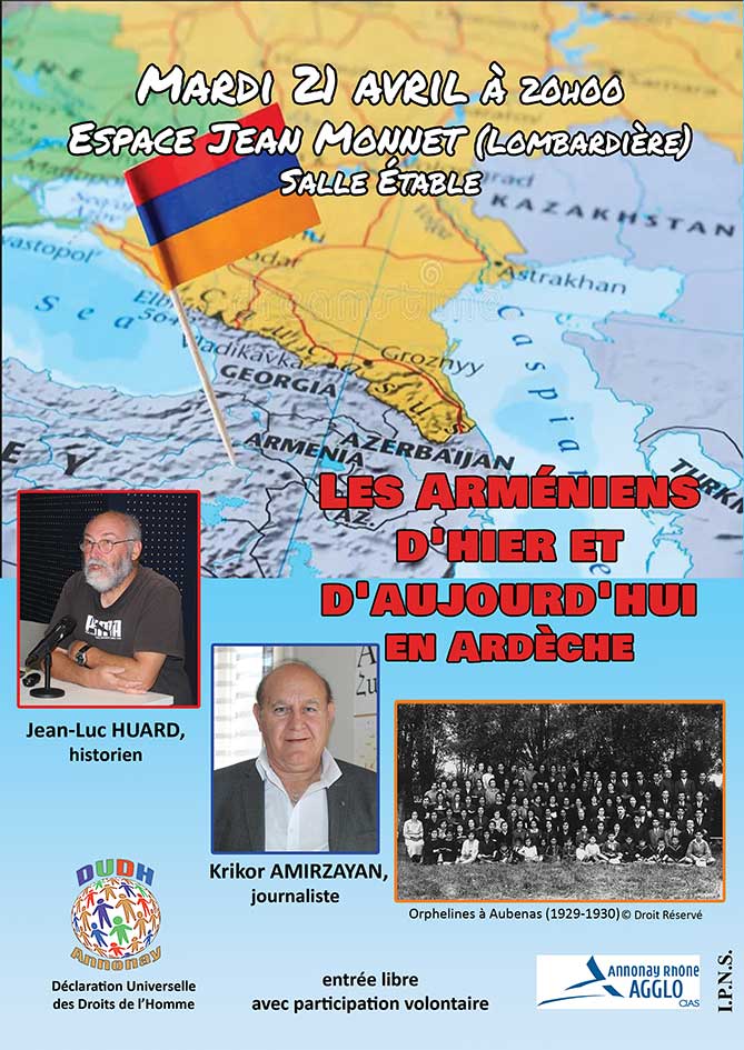 Les Arméniens d’hier et d’aujourd’hui en Ardèche