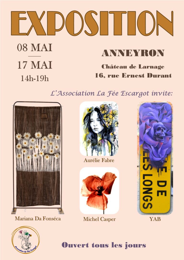 Exposition artistique d’exception au château de Larnage