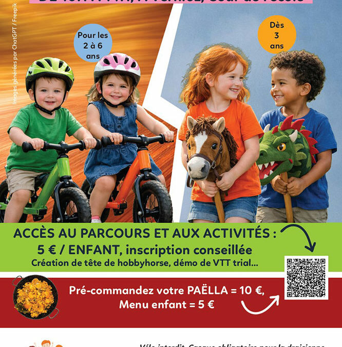 Course de draisiennes / hobby horses