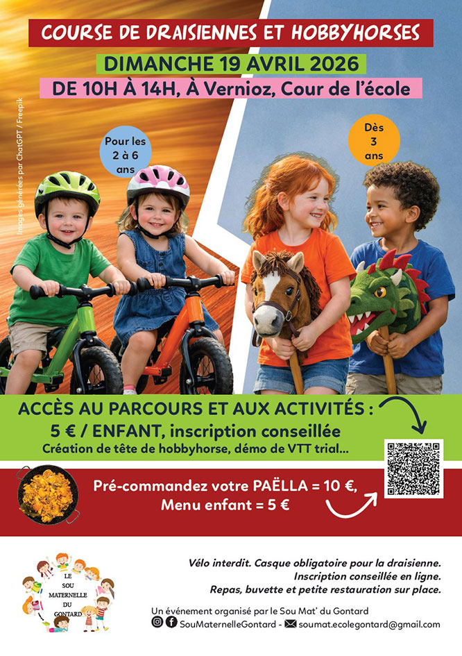 Course de draisiennes / hobby horses