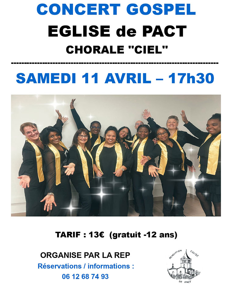 Concert Gospel avec la chorale CIEL