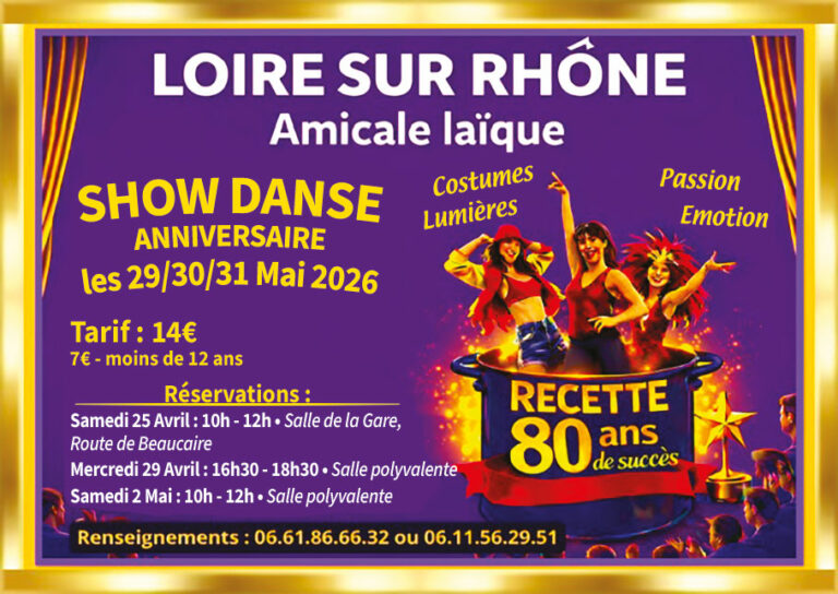 Amicale Laïque : Show Danse Anniversaire