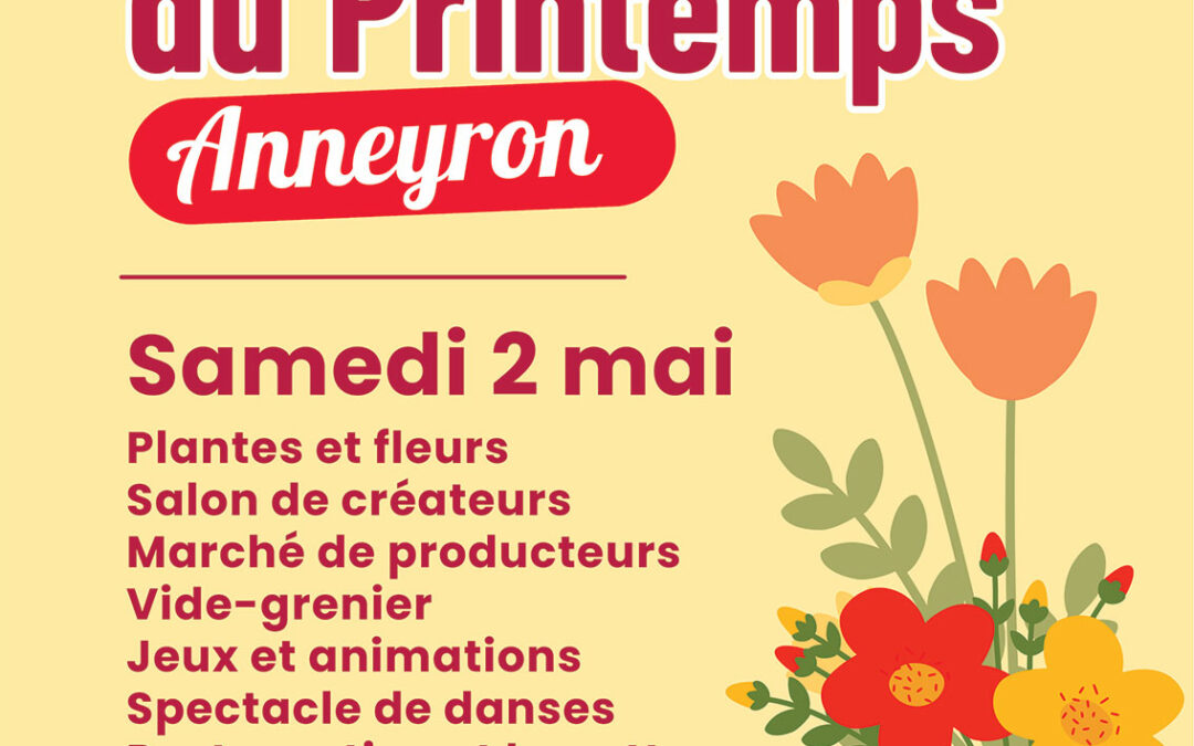 La Fête du Printemps d’Anneyron est de retour