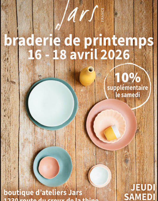 Jars Céramistes : Braderie de Printemps