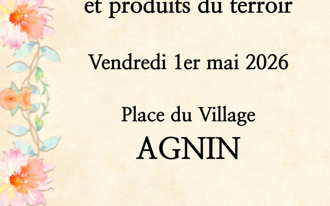 39ème Marché aux fleurs et produits du terroir