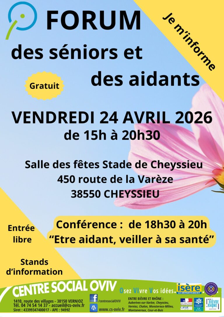 Forum des seniors et des aidants