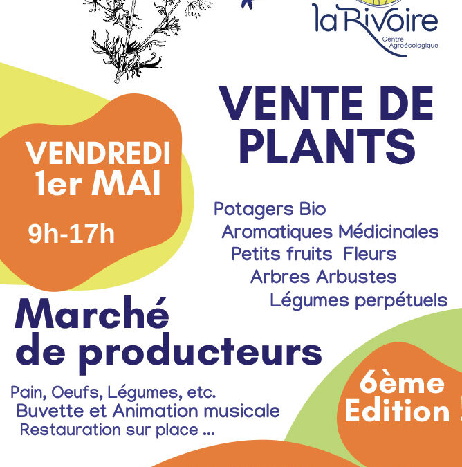 6ème Vente de plants et marché de producteurs