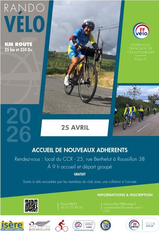 Club Cyclo Roussillonnais : journée découverte