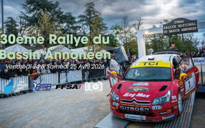 Sport Automobile : 30ème Rallye du Bassin Annonéen + 11ème Rallye National de Véhicules Historiques