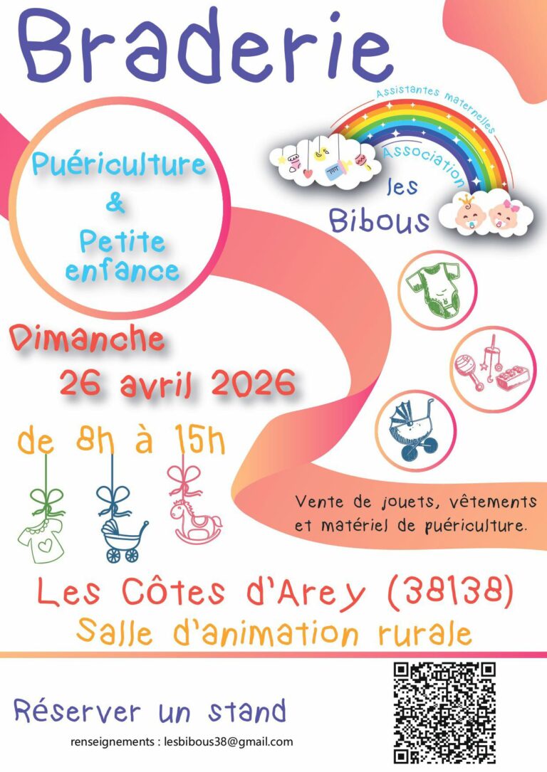 Braderie de puériculture des Bibous