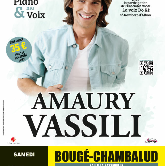 Amaury Vassili – Un Piano & ma Voix