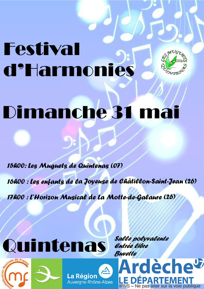 2ème Festival d&rsquo;orchestres d&rsquo;harmonie