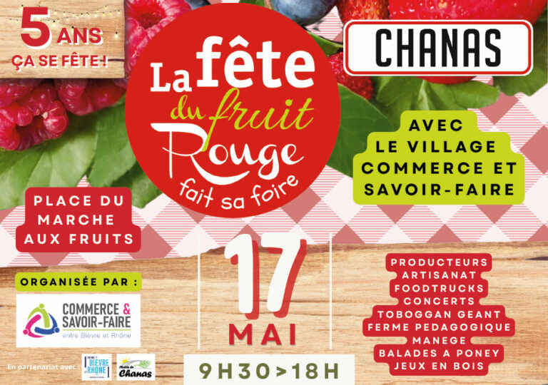La Fête du Fruit Rouge 2026 fait sa Foire !