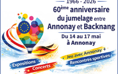 60ème anniversaire du jumelage entre Annonay et Backnang