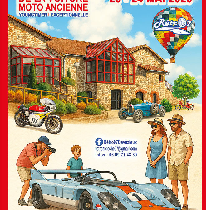 8ème Salon de la voiture et moto ancienne