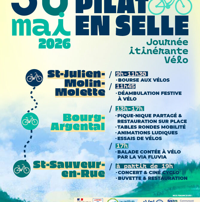 Monts Pilat en selle