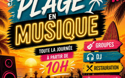 Le Saint D’ inaugure sa plage en musique