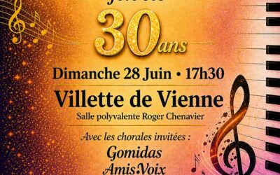 Chorale Si on chantait – 30ème anniversaire