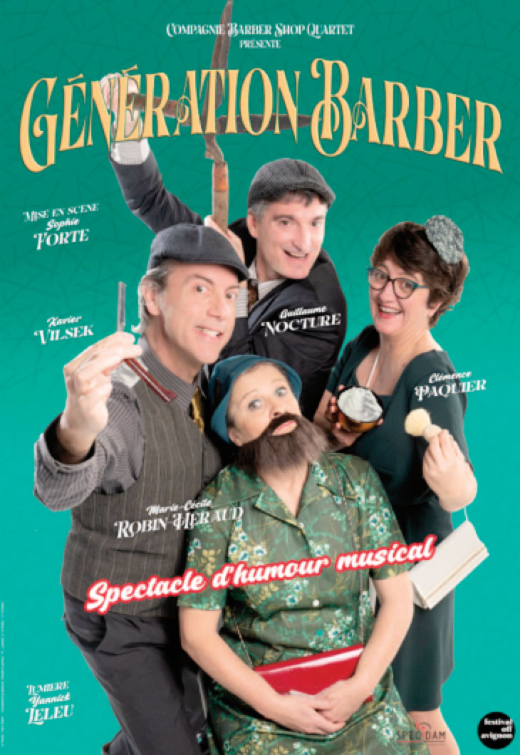 15ème Festival CoquelicoTempo : Barber Shop Quartet – « Génération Barber »