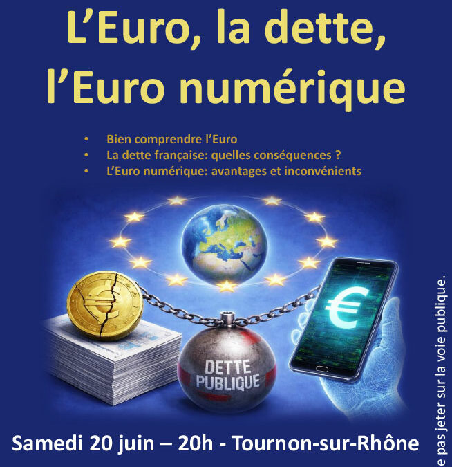 L’Euro, la dette, l’Euro numérique