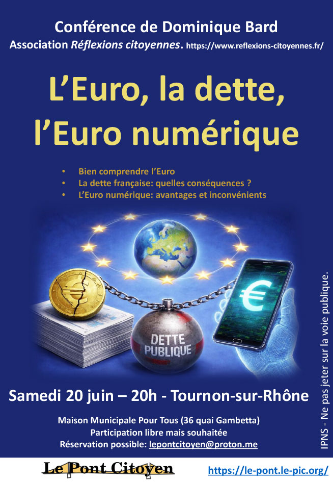 L’Euro, la dette, l’Euro numérique
