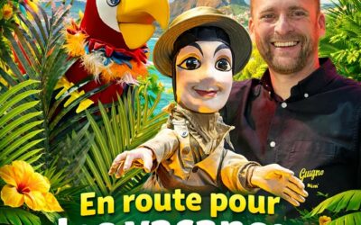 Guignol : en route pour les vacances avec Rio le perroquet