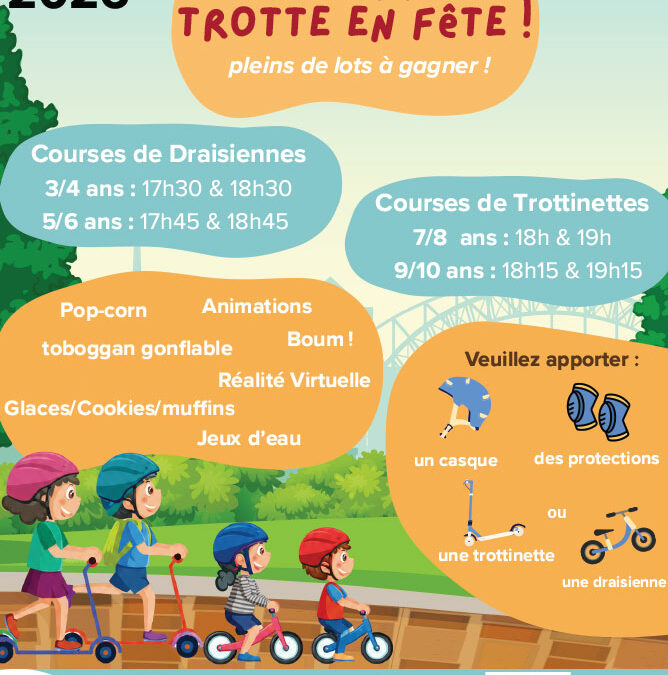Draisienne & Trotte en Fête
