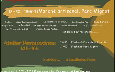 Farafina Lily : marché artisanal et spectacle de danse africaine