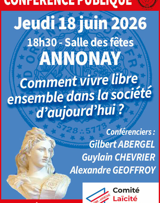 Comment vivre libre ensemble dans la société d’aujourd’hui ?